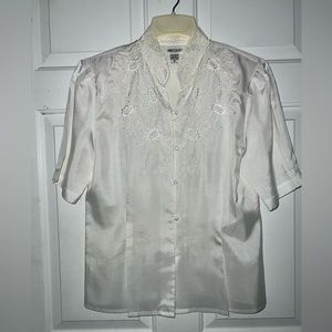 Embroidered Lace Blouse